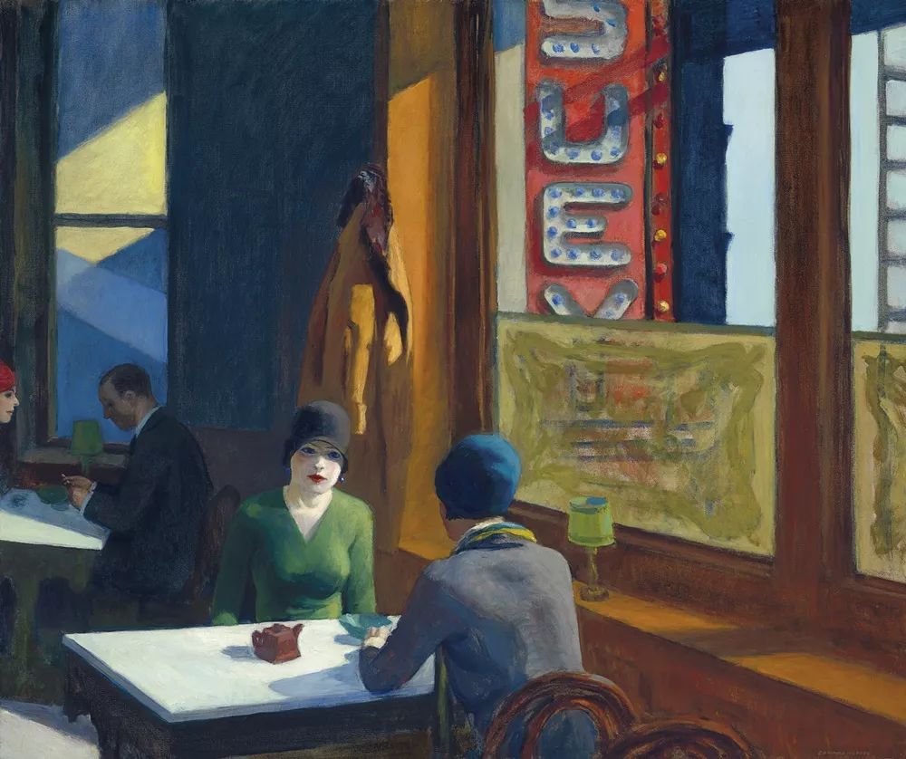 愛(ài)德華·霍珀，《雜燴》（1929）。圖片：由Christie 's Images Ltd.提供